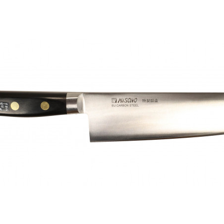 Couteau japonais Misono Swedish Carbon Steel - Couteau western deba 21 cm