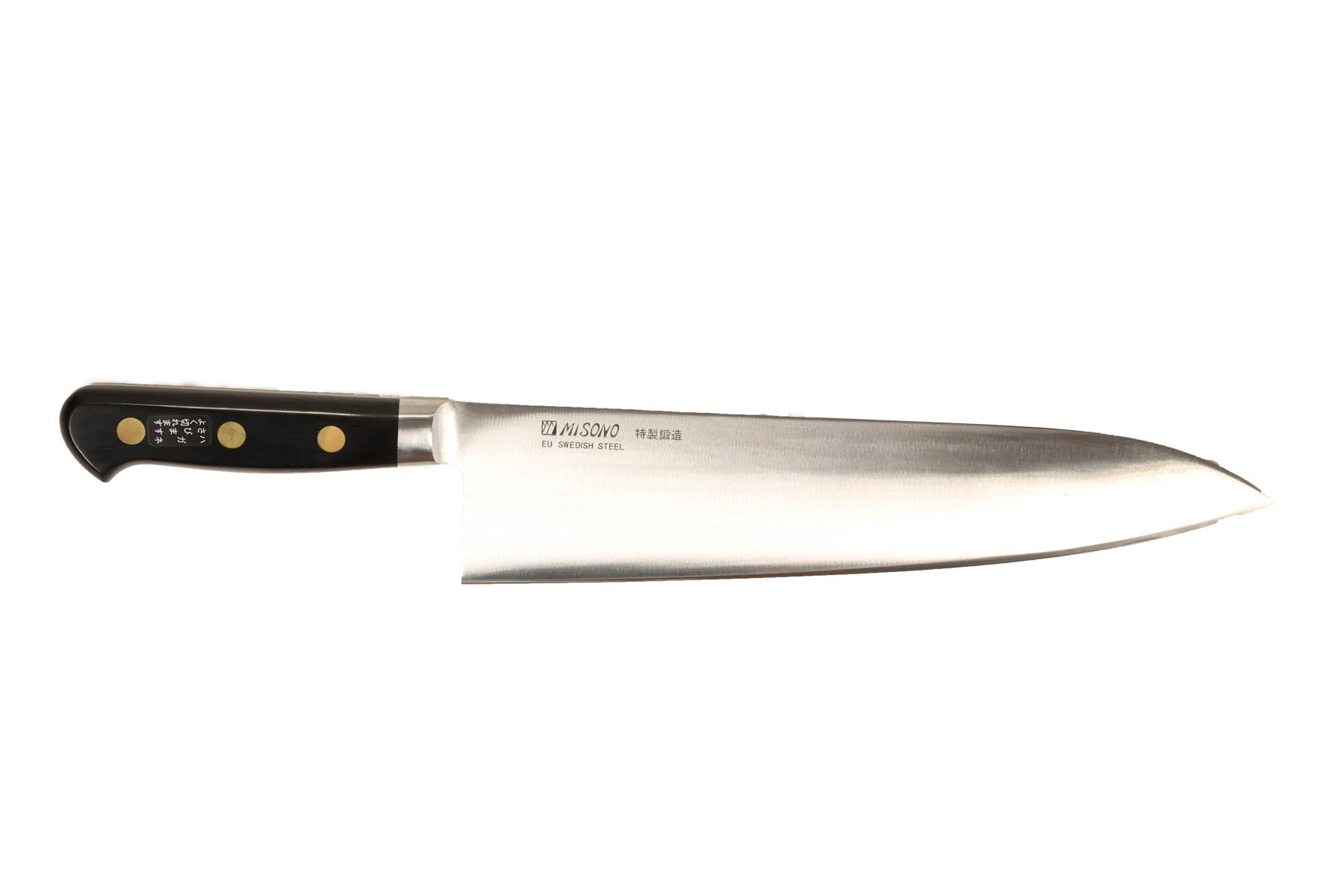 Couteau japonais Misono Swedish Carbon Steel - Couteau western deba 27 cm
