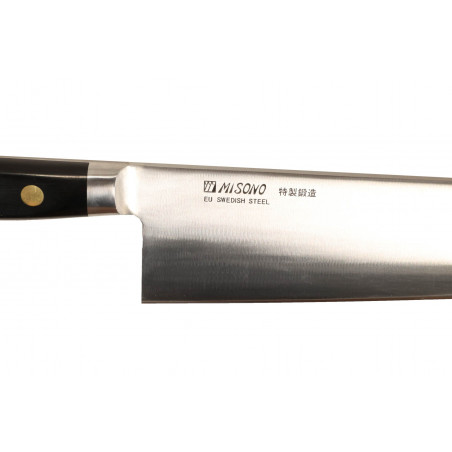 Couteau japonais Misono Swedish Carbon Steel - Couteau western deba 27 cm