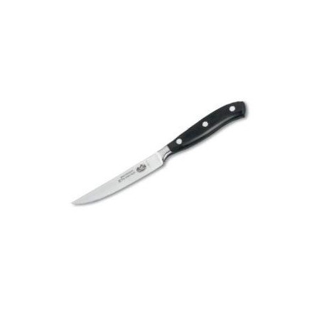 Couteau à steak Victorinox Grand Maître lame 12 cm - manche noir