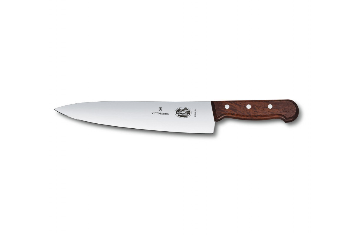 Couteau à découper Victorinox lame 25 cm - Manche Palissandre