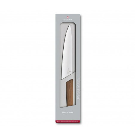 Couteau de chef Victorinox Swiss Modern lame 2 cm - manche noyer