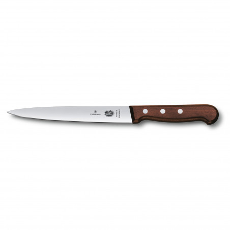 Couteau Victorinox Wood à fileter - lame 18 cm flexible - manche érable