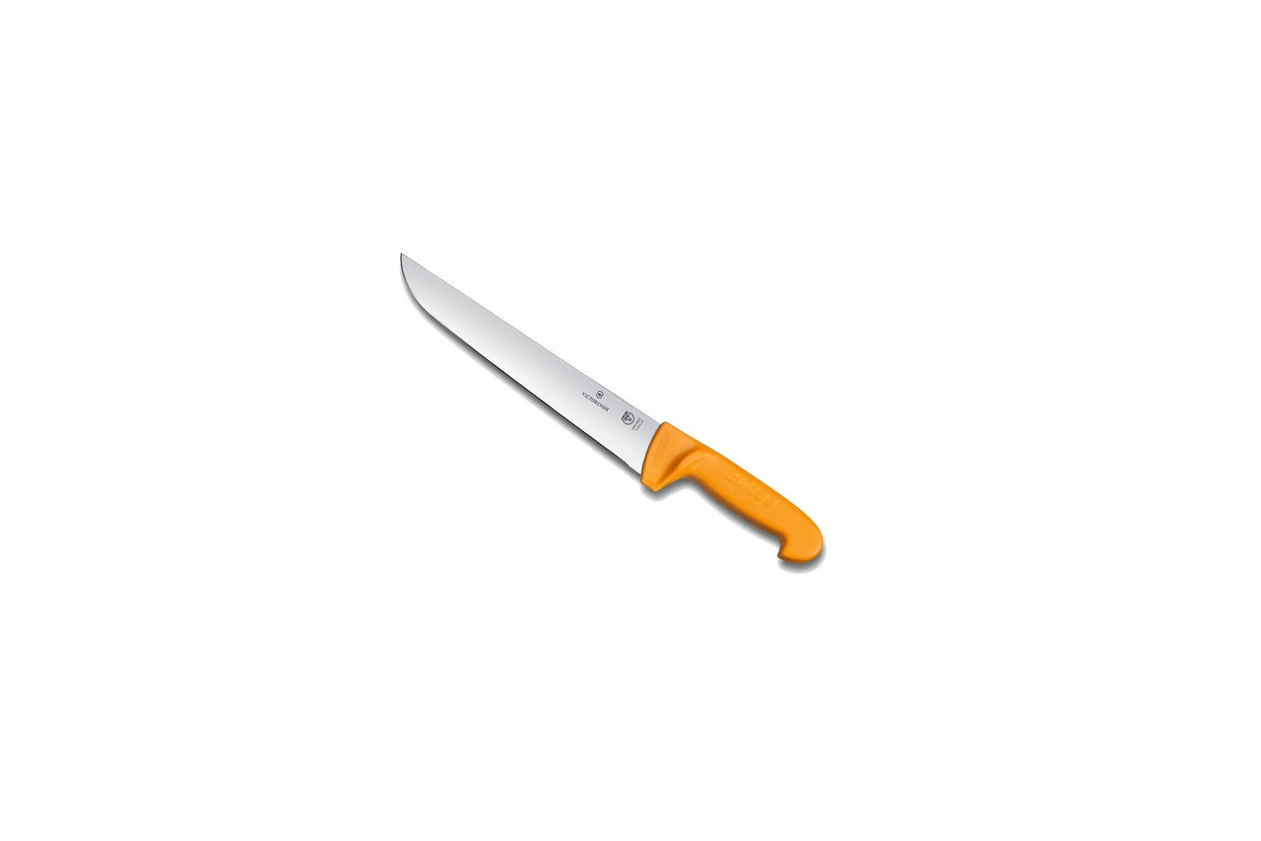 Couteau de boucher lame 24 cm - manche grillon jaune