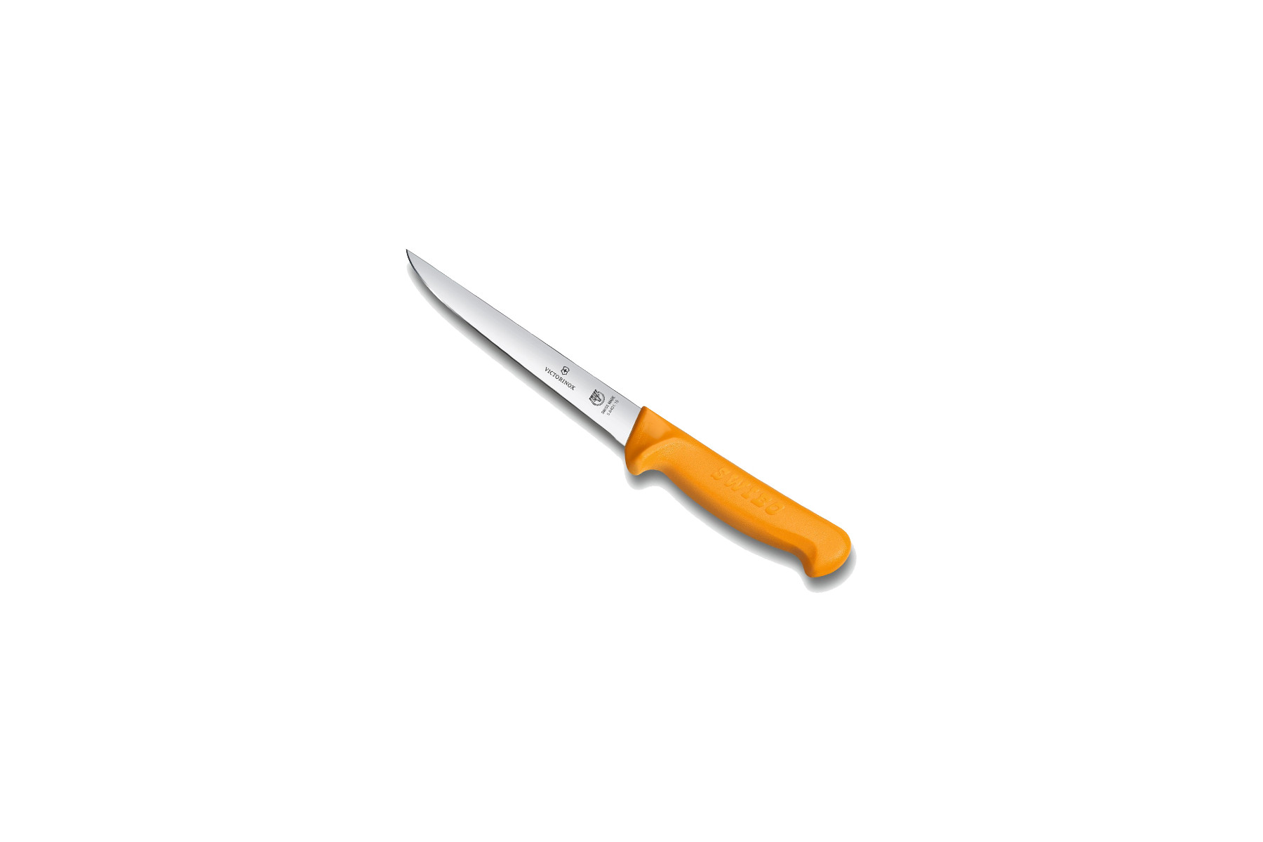 Couteau Swibo à désosser/ saigner lame 18 cm - Manche grillon jaune