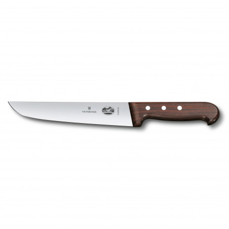 Couteau de boucher Victorinox Wood - Lame 28 cm - Manche Palissandre