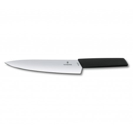 Couteau de chef Victorinox Swiss Modern lame 22 cm - manche noir