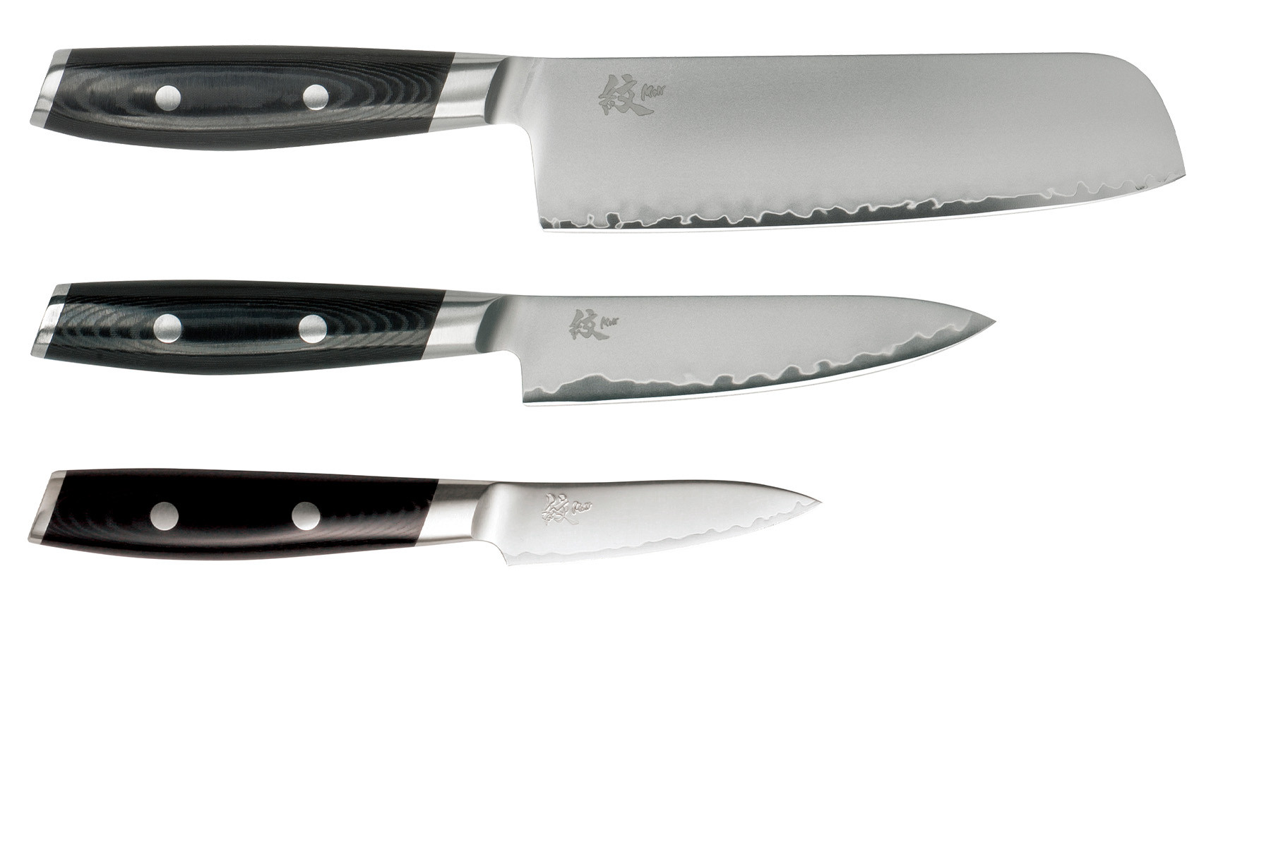 Set de 3 couteaux japonais Yaxell Mon - Forme vegan