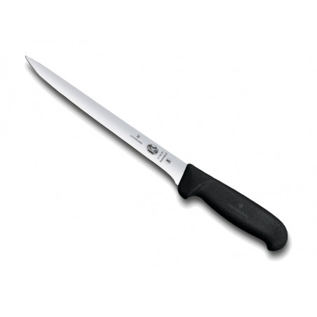 Couteau filet de sole / dénerver Victorinox - Manche Fibrox noir