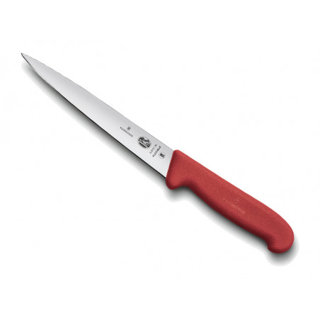 Couteau filet de sole / dénerver Victorinox - Manche rouge Fibrox