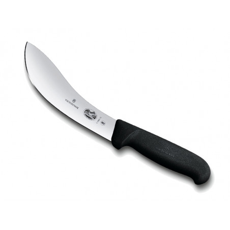 Couteau à dépouiller Victorinox lame 15 cm - Manche noir Fibrox