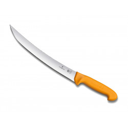 ZNUZU - 🥩🍗🥩🔪🔪🔪🔪 Couteau de boucher, manche fibrox noir, lame inox  Victorinox. Couteaux professionnels🔪🔪 Victorinox. Couteau en acier  inoxydable. Les couteaux professionnels Victorinox sont entièrement conçus  pour les professionnels de la cuisine.