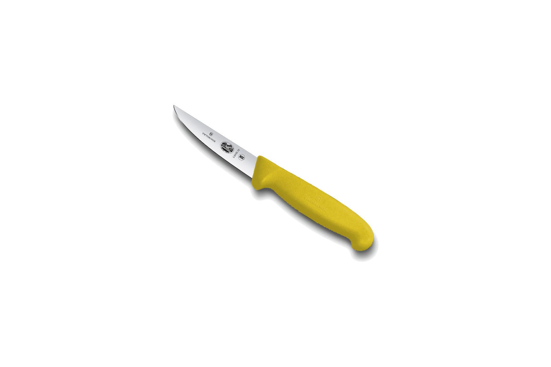 Couteau / lancette à volailles Victorinox lame 10 cm - Manche Fibrox jaune