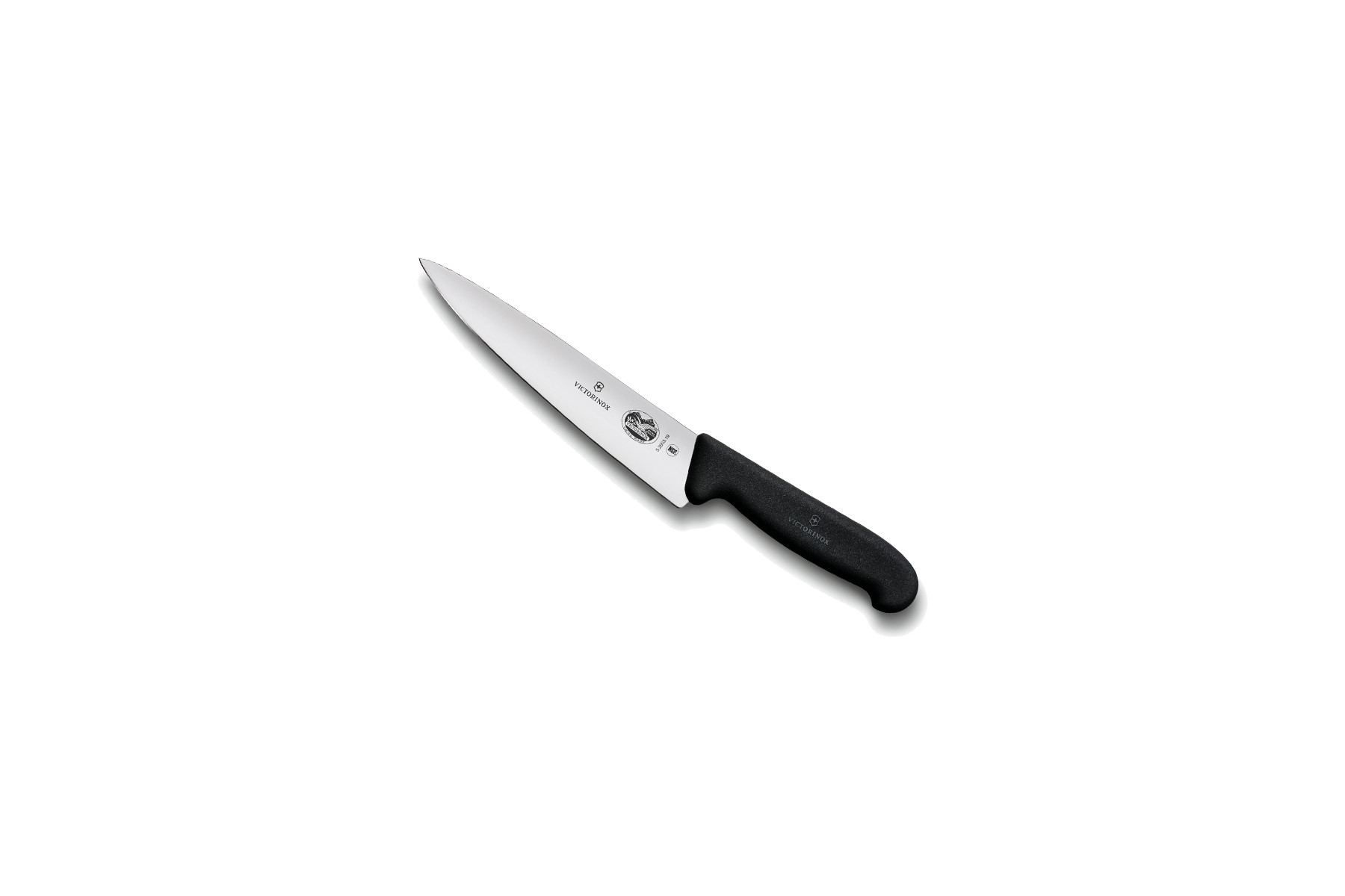 Couteau à émincer Victorinox lame 19 cm - Manche Fibrox noir