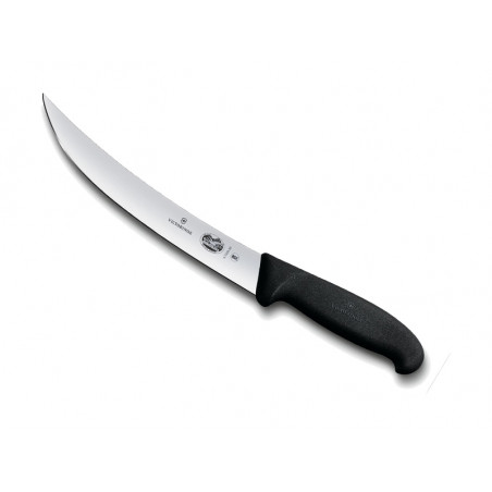 Couteau de boucher "à abattre" Victorinox lame 25 cm - Manche Fibrox noir