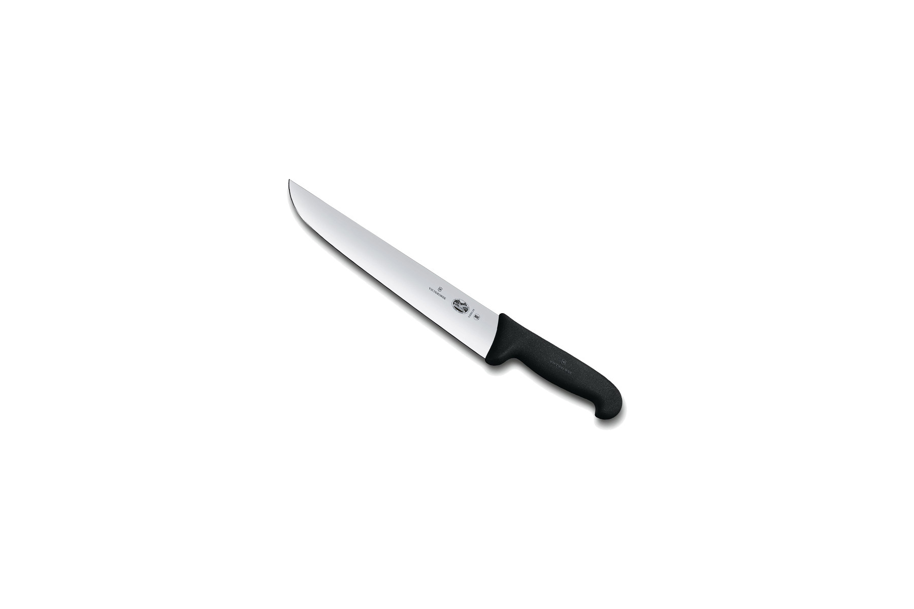 Couteau de boucher Victorinox lame 28 cm - Manche Fibrox noir