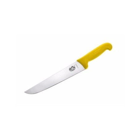 Couteau de boucher Victorinox lame 20 cm - Manche Fibrox jaune