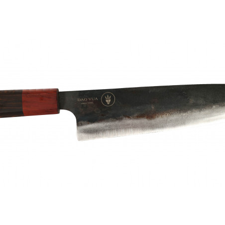 Couteau artisanal de cuisine Dao Vua manche octogonal - Gyuto 21 cm