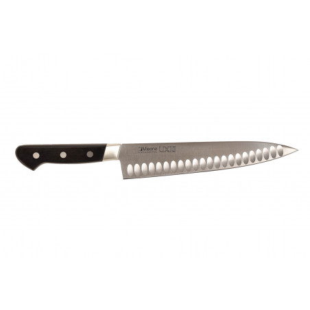 Couteau japonais Misono UX10 - Couteau de chef lame alvéolée 24 cm